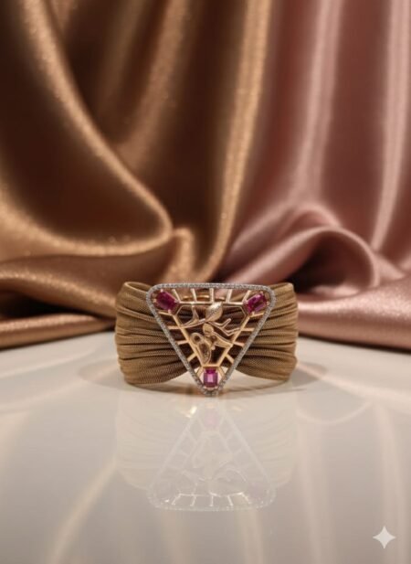 Twisted hoop earrings