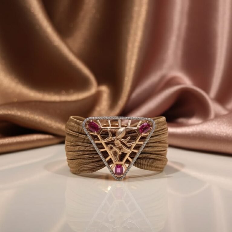 Twisted hoop earrings