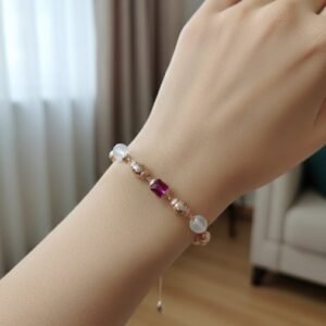 Hoop pendant earrings